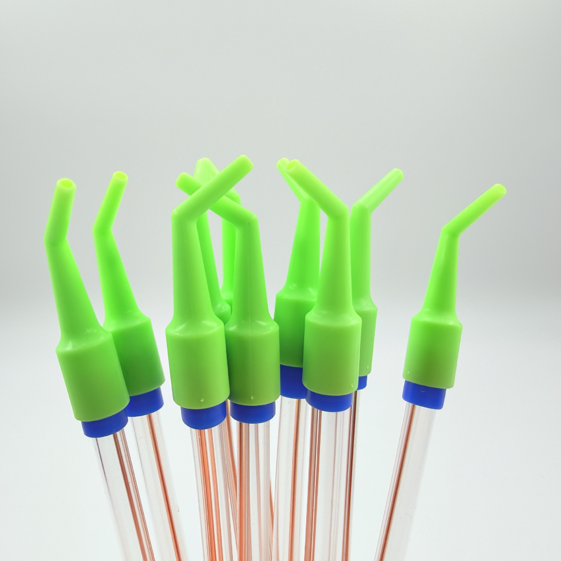 Reusable Straw - 10 Stück Einweg-Saugspitzen für Zahnmedizin, Konvertierungskopf,