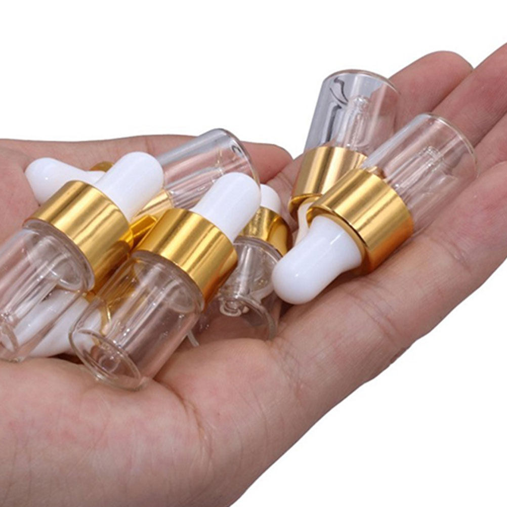 Reusable Bottle - 30 Stück Glasfläschchen für Flüssigkeiten, kompakte,