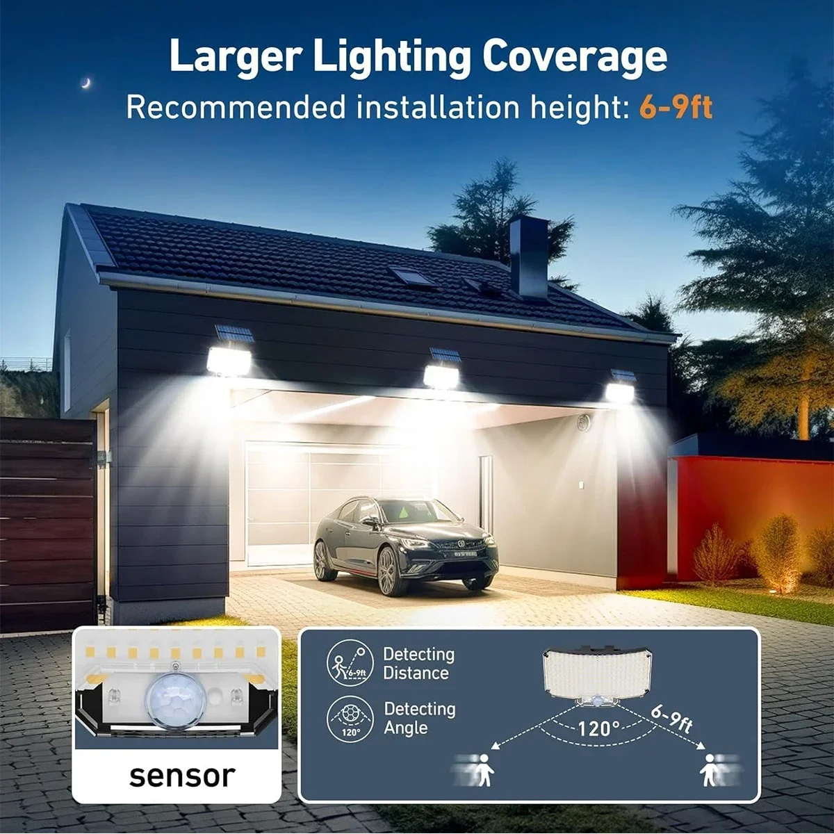 234 LED Solar-Außenleuchten mi – Solar Garden Light Bewertung und Preis