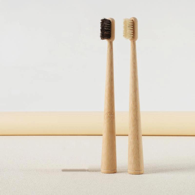 1 Stück/4 Stück Pferdeborsten- – Bamboo Toothbrush Bewertung und Preis