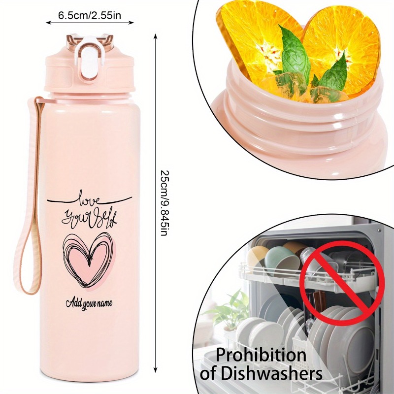 25oz Personalisierbarer Wasser – Reusable Straw Bewertung und Preis