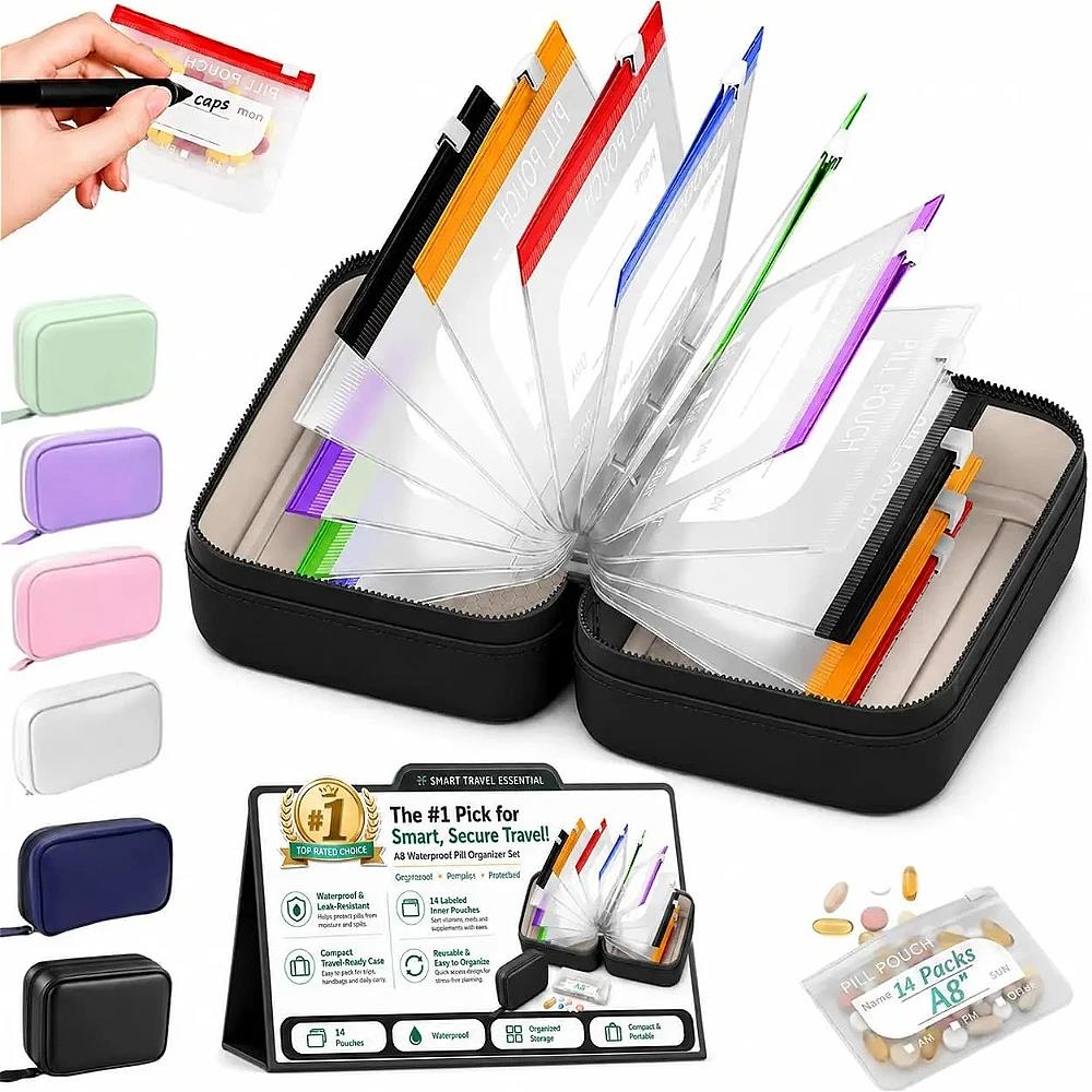 7/14-Tage-Wochenpillenorganize – Reusable Bag Bewertung und Preis