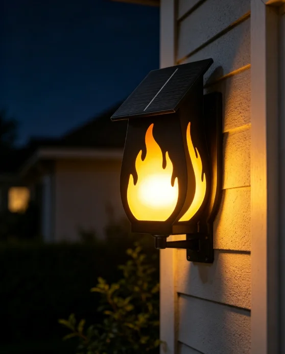 Solar-Wandleuchte für den Auße – Solar Garden Light Bewertung und Preis