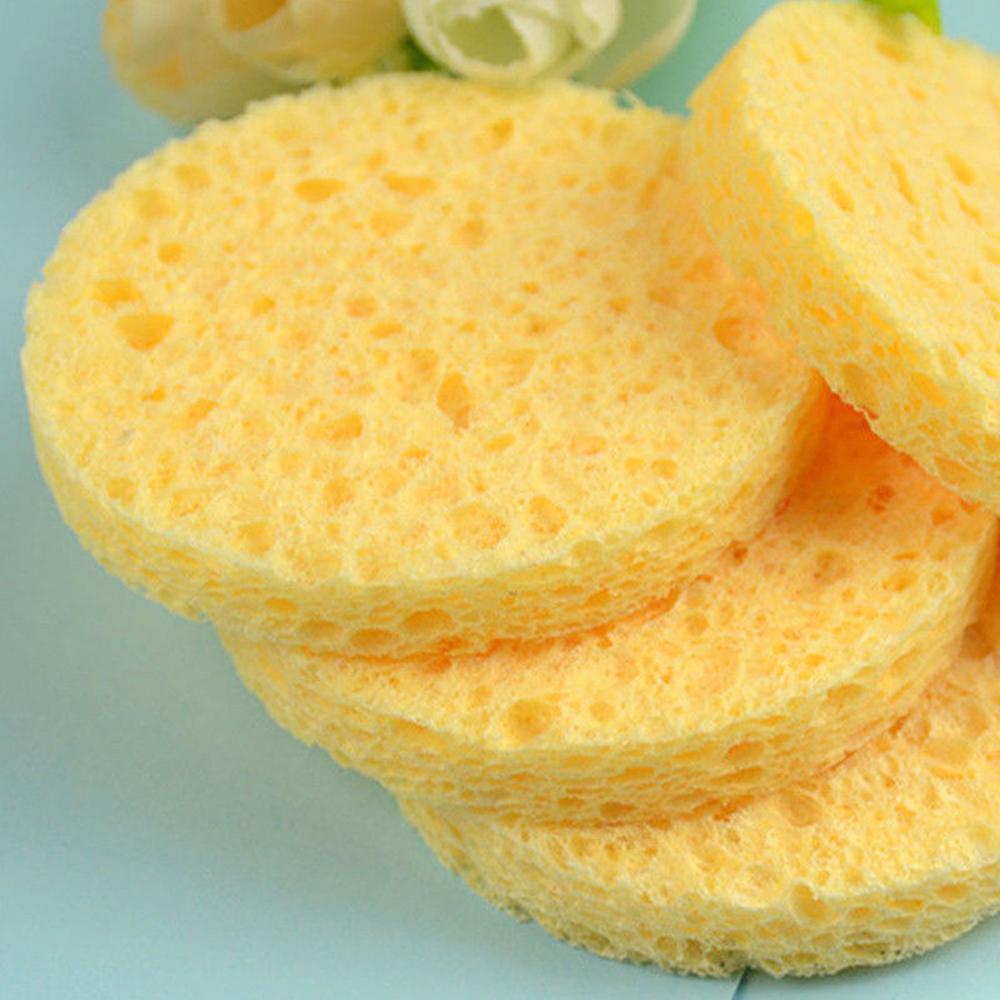 10 stücke 6-9 cm Gelb Gesicht  – Eco Sponge Bewertung und Preis