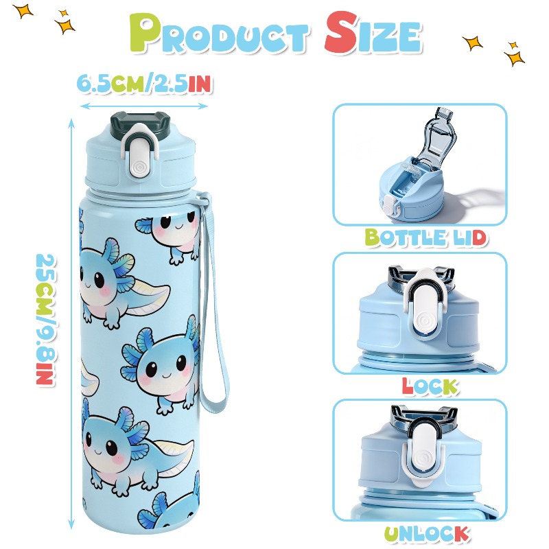 750ml Personalisierte Wasserfl – Reusable Straw Bewertung und Preis