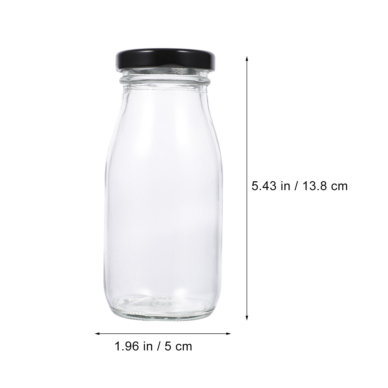 4 Stück Milchflaschen aus Glas – Reusable Bottle Bewertung und Preis